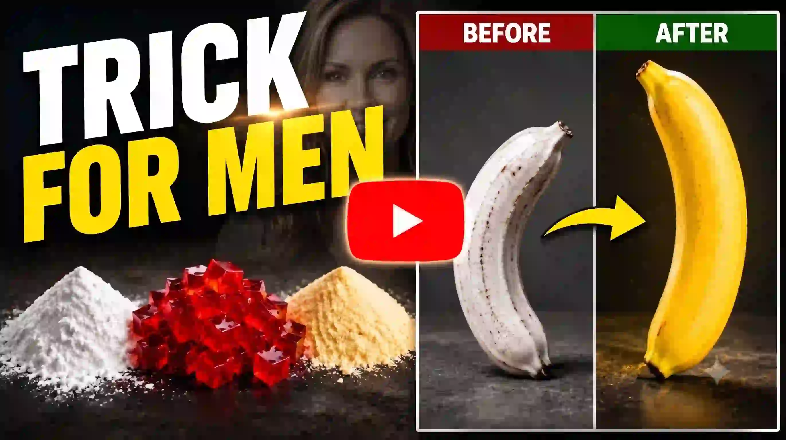 Video showing the real horse gelatin trick and the exact proportion it uses